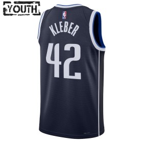 NBA Dallas Mavericks Trikot Maximilian Kleber 42 Jordan 2022-23 Statement Edition Navy Swingman - Kinder